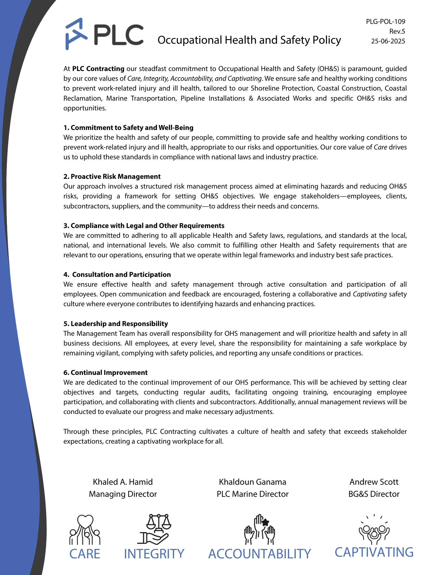 Health and Safety Policy 2