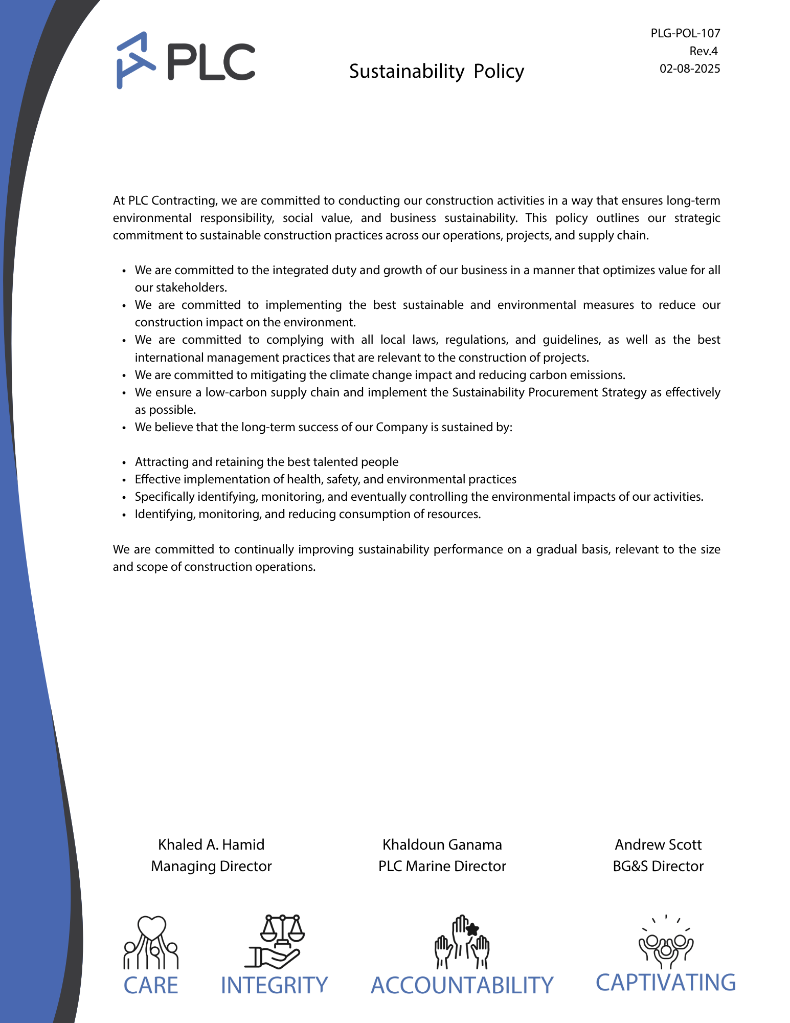 Health and Safety Policy 2