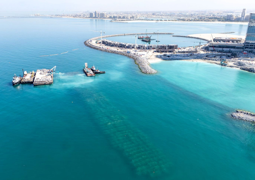 PLC coastal protection marine works project