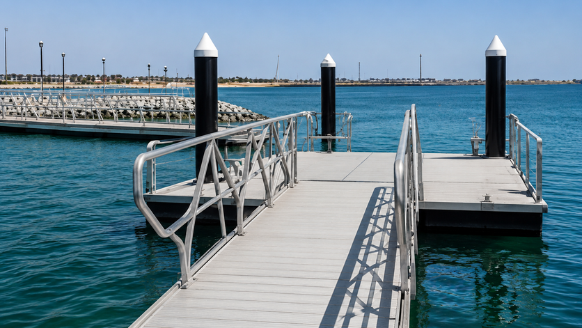 Jetties pontoons and marine access structures