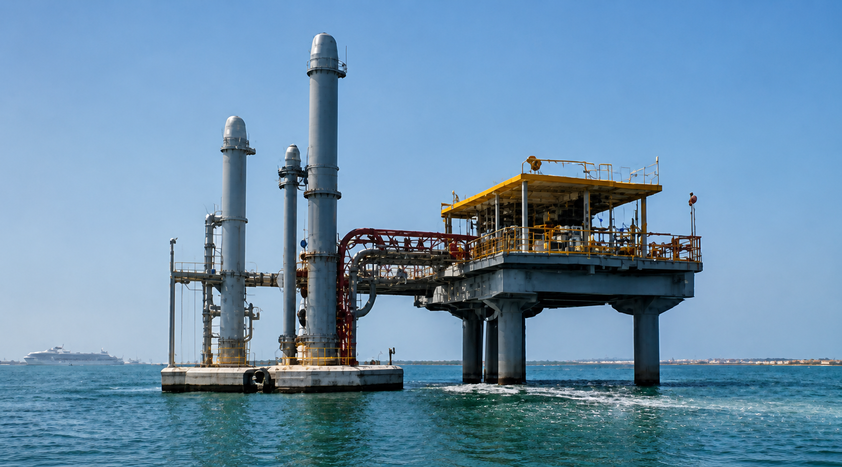 Utilities outfalls and supporting marine infrastructure