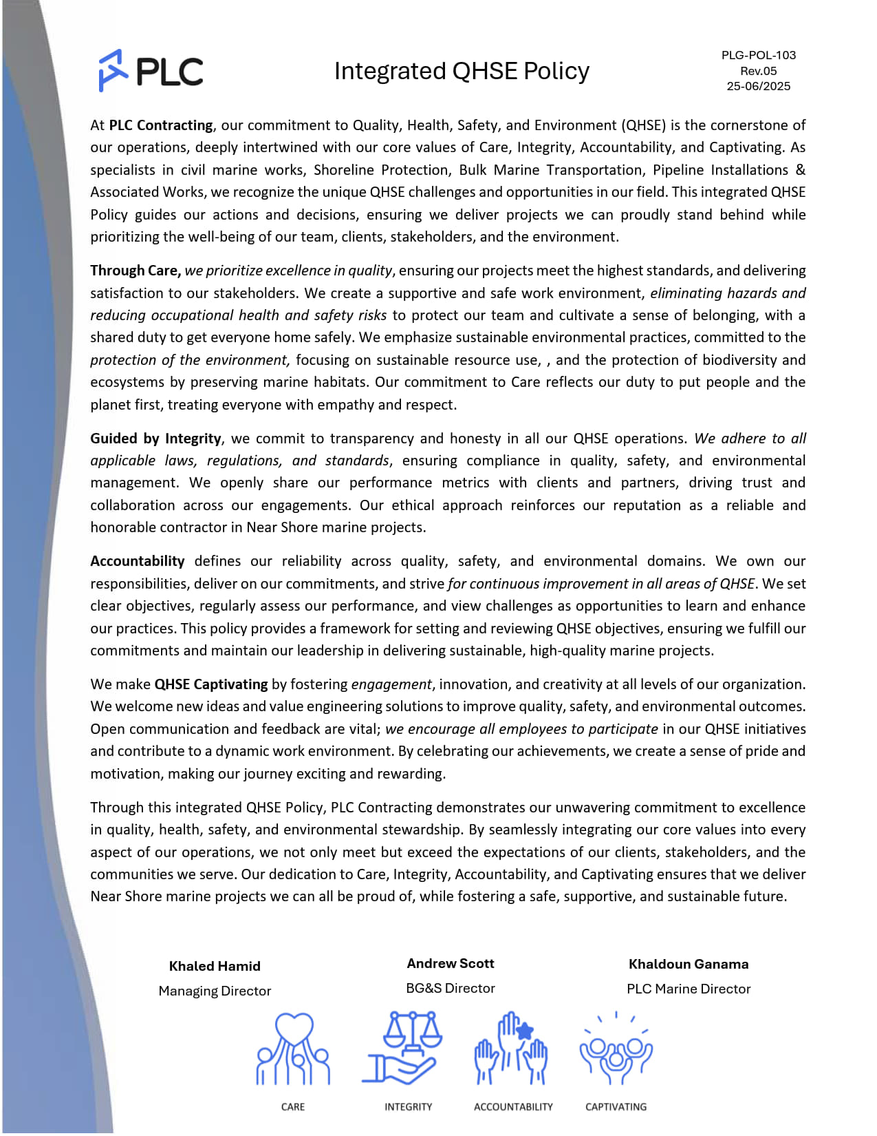 Health and Safety Policy 2